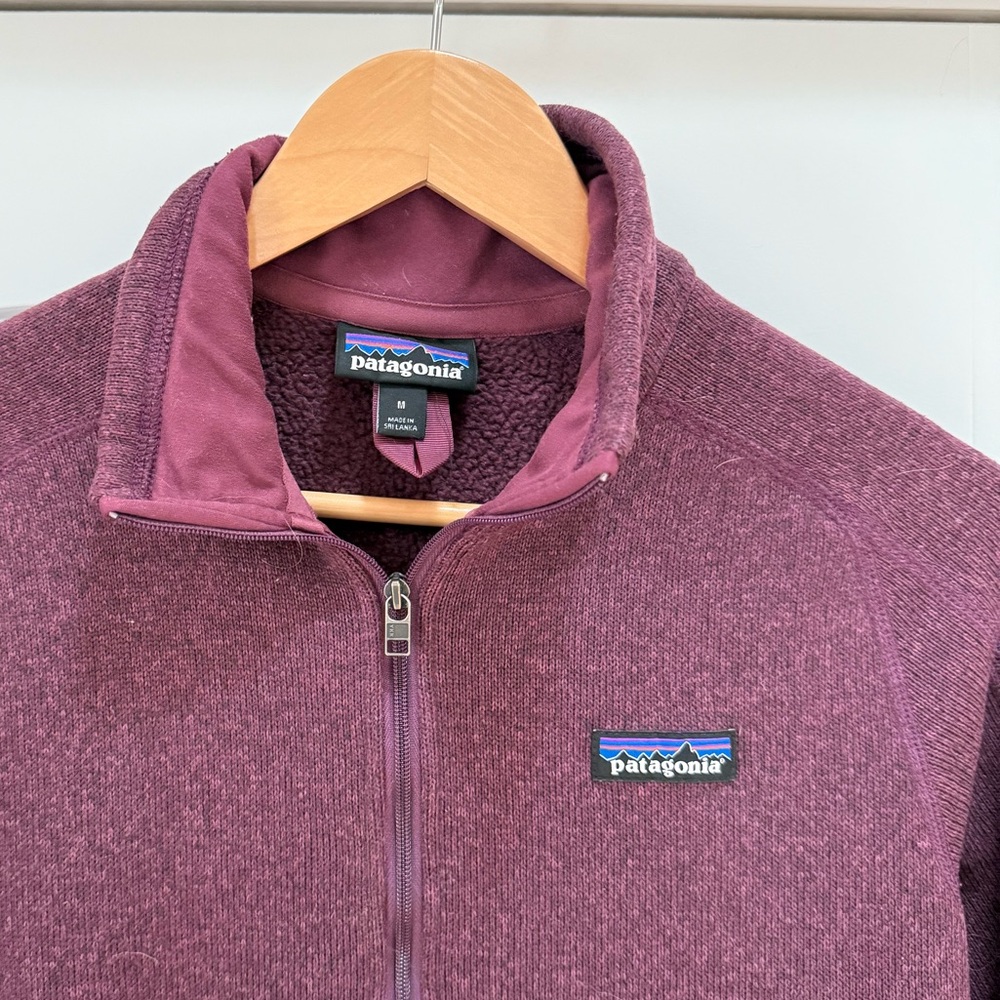 Patagonia Better Sweater Quarter Zip- Womens Medium